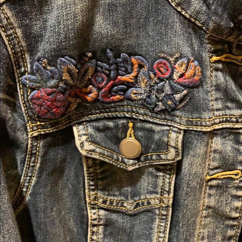 🌟❤️HP❤️⭐️Christopher & Banks jean jacket - Picture 3 of 5